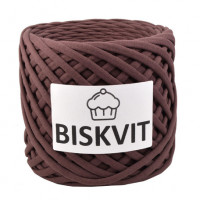 Трикотажная пряжа Biskvit (Бисквит) - Орех, 330 +/-30 гр, 100 м, 100% хлопок, толщ. нити 7мм