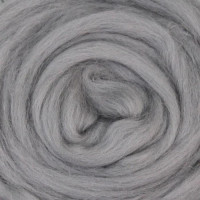 Шерсть для валяния и рукоделия Камтекс, 100% полутонкая шерсть, 50г, 168 - Св. серый