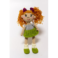 Набор для вязания игрушки Кукла Аленушка, размер 25*12 см