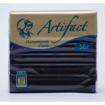 Пластика - полимерная глина Artifact 56г Классический 191 - черный
