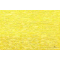 Гофра 50х250 см, Италия, 180гр - 575 Желтый лимон