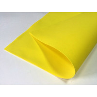 Фоамиран Китай лист 50х50см, 07 - жёлтый