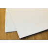 Глиттерный фоамиран, толщина 2мм, 20х30 см - белый перламутровый, 1 лист