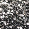 Pinch Beads (Гречка) - Бусины чешские стеклянные 5х3мм, 23980L - гематитовый непрозрачный (50шт)