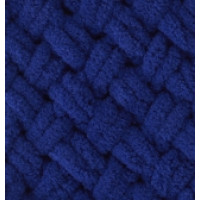 Пряжа Puffy (Пуффи), ALIZE (Турция), 9,2м, 100гр, 100% микрополиэстер, 360 - темно-синий
