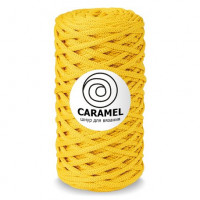 Шнур 5 мм Caramel (Карамель) - Манго, 200 гр, 75 м, 80% полиэфир, 20 % кашмилон