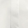 Лента декоративная 25мм Ромбики, белый, 1м