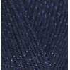 Пряжа Sal Simli (Сал Симли), ALIZE (Турция), 460м, 100гр, 95% акрил, 5% металлик, 58 - Темно-синий