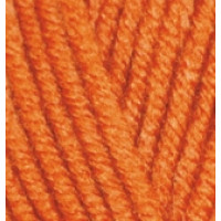 Пряжа superlana MAXI  (СуперЛана Макси), ALIZE (Турция), 100м, 100гр, 25% шерсть, 75% акрил, 225 - Оранжевый