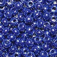 Бисер/Preciosa, 10/0, 50 гр - 38050 синий непрозрачный блестящий