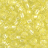 Бисер/Preciosa, 10/0, 50 гр - 38286 прозрачный желтый с жемчужной серединкой