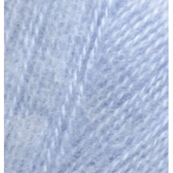 Пряжа Angora Real 40 (Ангора реал 40), ALIZE (Турция), 430м, 100гр, 40% шерсть, 60% акрил - 40 голубой