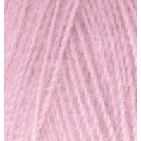 Пряжа Angora Real 40 (Ангора реал 40), ALIZE (Турция), 430м, 100гр, 40% шерсть, 60% акрил - 185 розовый