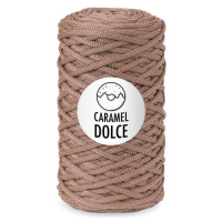 Шнур 4 мм Caramel Dolce (Карамель Дольче), 200 гр, 100 м, декоративная полимерная нить - 6416 Шоколадный мусс