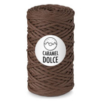 Шнур 4 мм Caramel Dolce (Карамель Дольче), 200 гр, 100 м, декоративная полимерная нить - 6453 Шоколадный капкейк