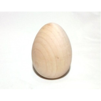 Яйцо деревянное - высота 6см (6*4,5см), 1 шт