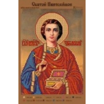 Канва для вышивки бисером Крестомания 106И Святой Пантелеймон