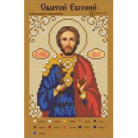 Канва для вышивки бисером Крестомания 091И Святой Евгений