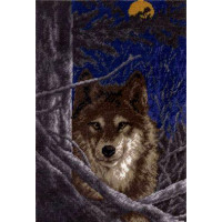 Набор для вышивания нитками Hobby&Pro A602 Волк