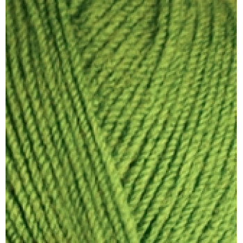 Пряжа Sekerim Bebe (Шекерим Бэби), Alize (Турция), 320м, 100гр, 100% акрил, 210 - Зеленый