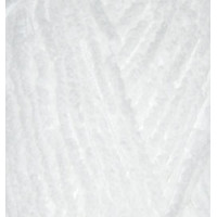 Пряжа SOFTY (Софти), ALIZE (Турция), 115м, 50гр, 100% микрополиэстер, 55 - Белый