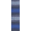 Пряжа SuperLana Klasik Batik (СуперЛана Класик Батик), ALIZE (Турция), 280м, 100гр, 25% шерсть, 75% акрил, 4761 - сине-голубой