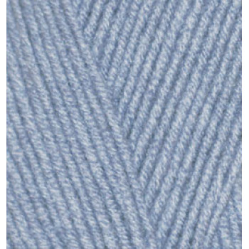 Пряжа LanaGold 800(Лана голд 800), ALIZE (Турция), 730м, 100гр, 49% шерсть, 51% акрил - 221 Светлый джинс