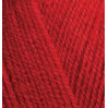Пряжа Sekerim Bebe (Шекерим Бэби), Alize (Турция), 320м, 100гр, 100% акрил, 106 - Темно-красный