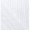 Пряжа SuperLana Klasik (СуперЛана Класик), ALIZE (Турция), 280м, 100гр, 25% шерсть, 75% акрил - 55 Белый