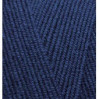 Пряжа LanaGold 800(Лана голд 800), ALIZE (Турция), 730м, 100гр, 49% шерсть, 51% акрил - 58 темно-синий