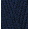 Пряжа superlana MAXI  (СуперЛана Макси), ALIZE (Турция), 100м, 100гр, 25% шерсть, 75% акрил - 58 Темно-синий