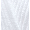 Пряжа superlana MAXI  (СуперЛана Макси), ALIZE (Турция), 100м, 100гр, 25% шерсть, 75% акрил - 55 Белый
