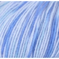 Пряжа Baby print, Vita (Китай), 400м, 100гр, 100% акрил, 4855 - Сине-голубой