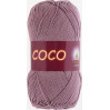Пряжа COCO (КОКО), Vita Cotton (Индия), 240м, 50гр, 100% мерсеризованный хлопок, 4307 - Пыльная роза