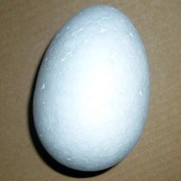 Яйцо из пенопласта 7 см