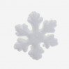 Снежинка из пенопласта объемная 100мм, 1 шт
