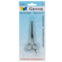 Ножницы GAMMA G-601 парикмахерские в блистере 130 мм