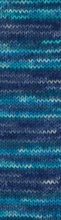 Пряжа Superwash Artisan (Супервош Артисан), ALIZE (Турция), 420м, 100гр, 75% шерсть, 25% полиамид, 9017 - Бирюза, синий