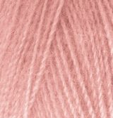 Пряжа Angora Real 40 (Ангора реал 40), ALIZE (Турция), 430м, 100гр, 40% шерсть, 60% акрил - 363 Роза нежная