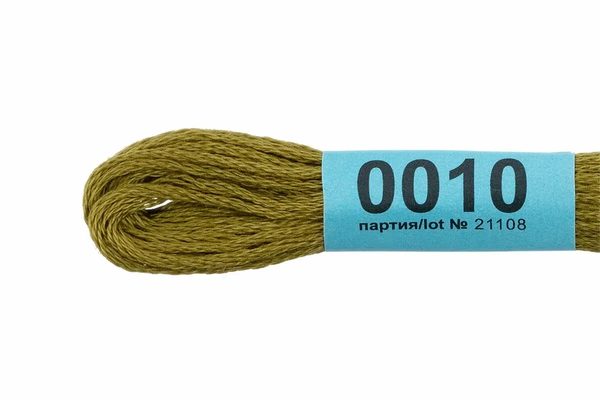 Мулине Гамма 8м 100% егип. хлопок - 0010-оливковый