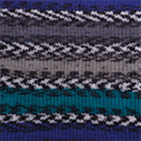 Пряжа Crazy Color (Крейзи Колор), YarnArt (Турция), 260м, 100гр, 25% шерсть, 75% акрил - 181 бирюзово-синий