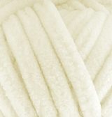 Пряжа VELLUTO (Веллюто), ALIZE (Турция), 68м, 100гр, 100% микрополиэстер, 62 - Молочный